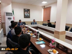 شرکت دانشجویان ورودی 95 در مراسم کارورزی 2