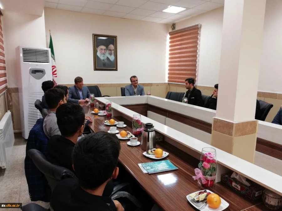 شرکت دانشجویان ورودی 95 در مراسم کارورزی 2