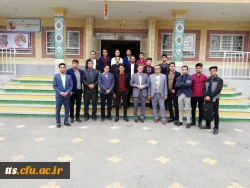 شرکت دانشجویان ورودی 95 در مراسم کارورزی 3