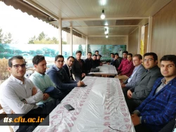 شرکت دانشجویان ورودی 95 در مراسم کارورزی 5