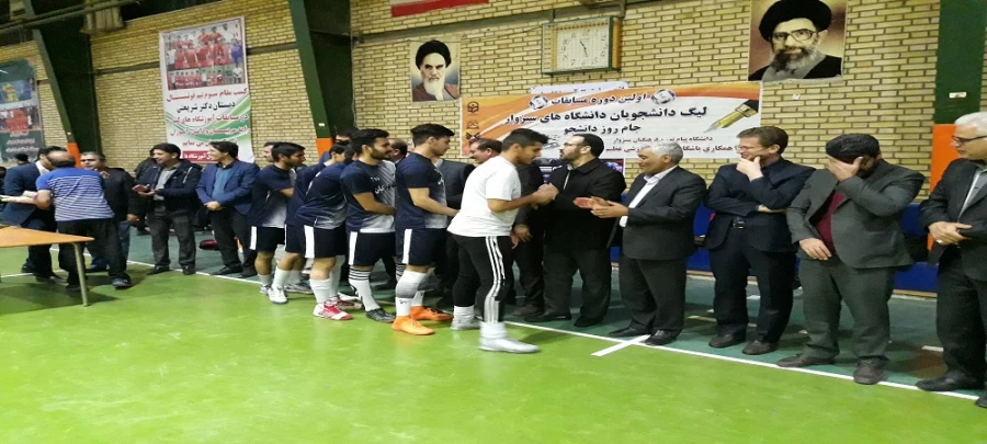 قهرمانی تیم فوتسال دانشگاه فرهنگیان در مسابقات دانشجویان دانشگاههای شهرستان سبزوار  4
