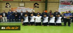 قهرمانی تیم فوتسال دانشگاه فرهنگیان در مسابقات دانشجویان دانشگاههای شهرستان سبزوار  5