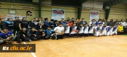 قهرمانی تیم فوتسال دانشگاه فرهنگیان در مسابقات دانشجویان دانشگاههای شهرستان سبزوار  13