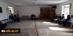 دیدار مسئولین و دانشجویان دانشگاه فرهنگیان سبزوار با امام جمعه شهرستان  2