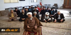 دیدار مسئولین و دانشجویان دانشگاه فرهنگیان سبزوار با امام جمعه شهرستان  5