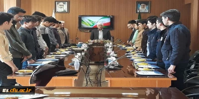 نشست صمیمی با دانشجویان جدید الورود