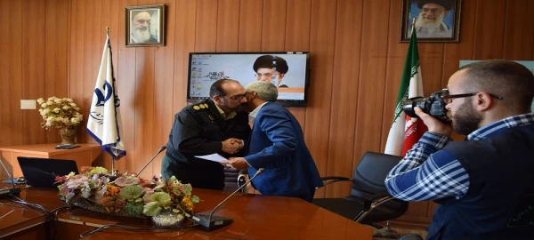 حضور فرمانده نیروی انتظامی شهرستان سبزوار  2