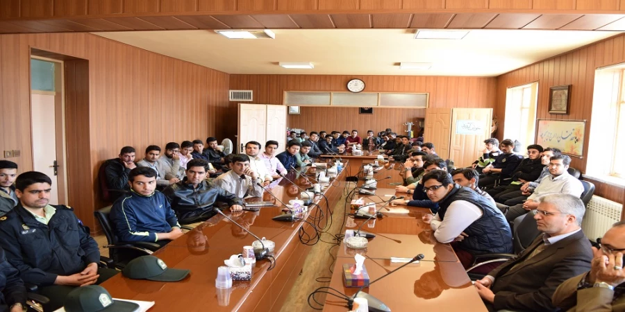 حضور فرمانده نیروی انتظامی شهرستان سبزوار  4