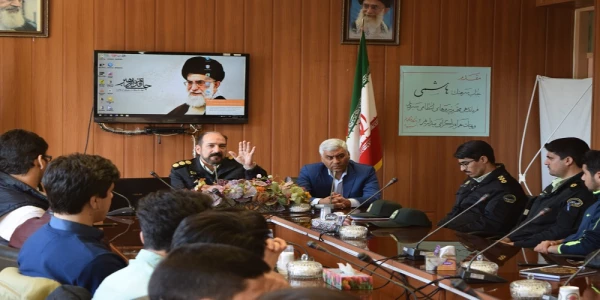 حضور فرمانده نیروی انتظامی شهرستان سبزوار  6