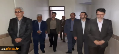 بازدید معاون آموزشی دانشگاه فرهنگیان کشور از پروژه های عمرانی واحد علامه طباطبایی سبزوار