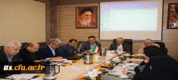 برگزاری جلسه شورای آموزشی معاونین و کارشناسان آموزشی پردیس ها و واحد های دانشگاه فرهنگیان خراسان رضوی در واحد شهید رجایی تربت حیدریه 3