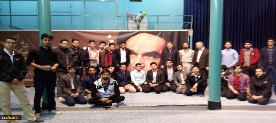 بازدید دانشجو معلمان دانشگاه فرهنگیان سبزوار از نمایشگاه کتاب تهران 2