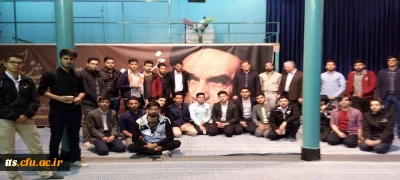 حضور دانشجو معلمان دانشگاه فرهنگیان سبزوار در جماران