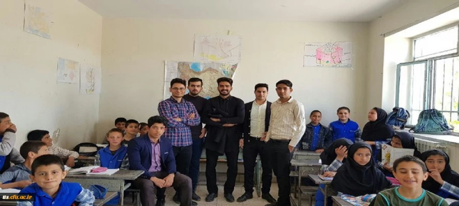 حضور مسئولین و اساتید دانشگاه فرهنگیان سبزوار در درس کارورزی و بازدید از مدارس نومعلمان منطقه جوین  4