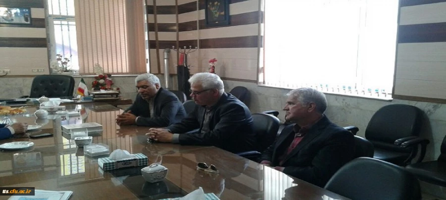 نشست روسای دانشگاه فرهنگیان سبزوار و اداره آموزش و پرورش شهرستان جوین در حاشیه دیدار با مدارس نومعلمان منطقه 4