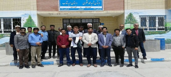 نشست روسای دانشگاه فرهنگیان سبزوار و اداره آموزش و پرورش شهرستان جوین در حاشیه دیدار با مدارس نومعلمان منطقه 5