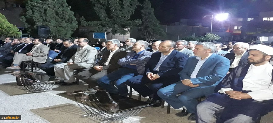 حضور دکتر عظیمی مدیرکل برنامه ریزی فرهنگی و اجتماعی دانشگاه فرهنگیان کشور 

در حاشیه برگزاری مراسم هفته گرامیداشت مقام معلم و دهه سرآمدی آموزش  2