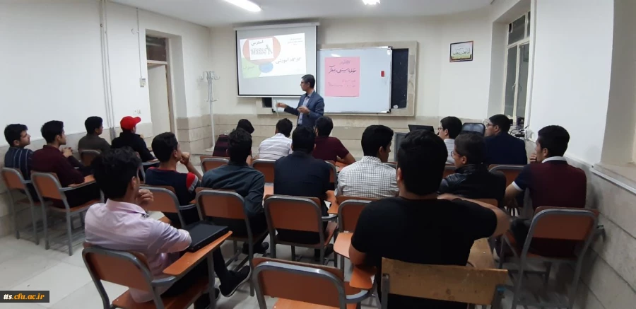 برگزاری کارگاه آموزشی مقابله با استرس و اضطراب با شرکت داوطلبانه دانشجویان دانشگاه فرهنگیان سبزوار 2