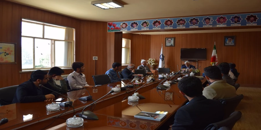 مراسم تکریم و معارفه فرمانده بسیج دانشجویی  4