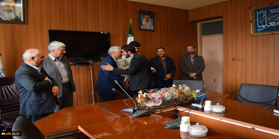 مراسم تکریم و معارفه فرمانده بسیج دانشجویی  6