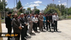 برگزاری مراسم گرامیداشت سالگردارتحال بنیانگذارجمهوری اسلامی ایران امام خمینی(ره) دردانشگاه فرهنگیان علامه طباطبایی سبزوار با حضورمعاونت دانشگاه واعضاء هیات علمی وکارکنان ودانشجومعلمان 3