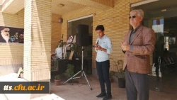 برگزاری مراسم گرامیداشت سالگردارتحال بنیانگذارجمهوری اسلامی ایران امام خمینی(ره) دردانشگاه فرهنگیان علامه طباطبایی سبزوار با حضورمعاونت دانشگاه واعضاء هیات علمی وکارکنان ودانشجومعلمان 5