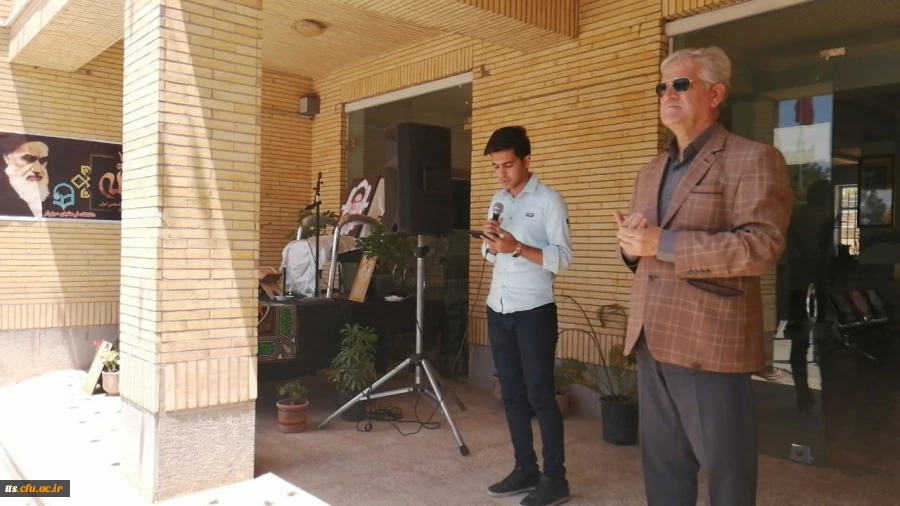 برگزاری مراسم گرامیداشت سالگردارتحال بنیانگذارجمهوری اسلامی ایران امام خمینی(ره) دردانشگاه فرهنگیان علامه طباطبایی سبزوار با حضورمعاونت دانشگاه واعضاء هیات علمی وکارکنان ودانشجومعلمان 5