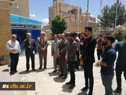 برگزاری مراسم گرامیداشت سالگردارتحال بنیانگذارجمهوری اسلامی ایران امام خمینی(ره) دردانشگاه فرهنگیان علامه طباطبایی سبزوار با حضورمعاونت دانشگاه واعضاء هیات علمی وکارکنان ودانشجومعلمان 8