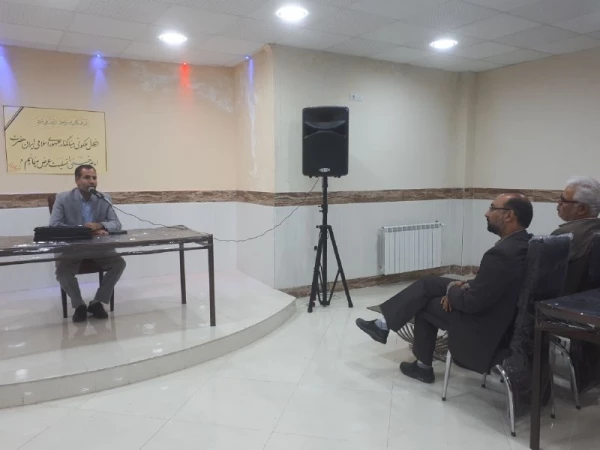 برگزاری مراسم گرامیداشت سالگردارتحال بنیانگذارجمهوری اسلامی ایران امام خمینی(ره) دردانشگاه فرهنگیان علامه طباطبایی سبزوار با حضورمعاونت دانشگاه واعضاء هیات علمی وکارکنان ودانشجومعلمان 9