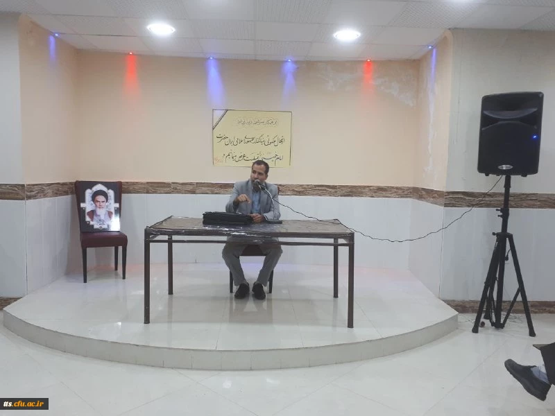 برگزاری مراسم گرامیداشت سالگردارتحال بنیانگذارجمهوری اسلامی ایران امام خمینی(ره) دردانشگاه فرهنگیان علامه طباطبایی سبزوار با حضورمعاونت دانشگاه واعضاء هیات علمی وکارکنان ودانشجومعلمان 11