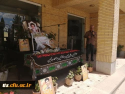 برگزاری مراسم گرامیداشت سالگردارتحال بنیانگذارجمهوری اسلامی ایران امام خمینی(ره) دردانشگاه فرهنگیان علامه طباطبایی سبزوار با حضورمعاونت دانشگاه واعضاء هیات علمی وکارکنان ودانشجومعلمان 12