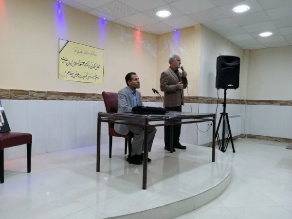 برگزاری مراسم گرامیداشت سالگردارتحال بنیانگذارجمهوری اسلامی ایران امام خمینی(ره) دردانشگاه فرهنگیان علامه طباطبایی سبزوار با حضورمعاونت دانشگاه واعضاء هیات علمی وکارکنان ودانشجومعلمان 14