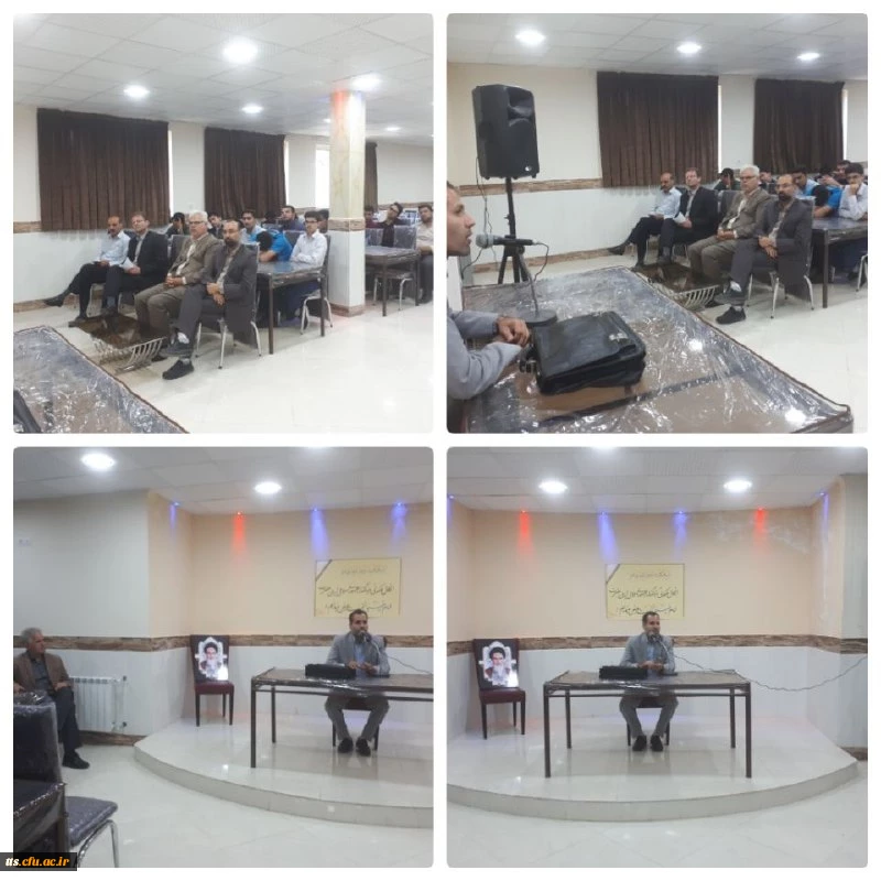 برگزاری مراسم گرامیداشت سالگردارتحال بنیانگذارجمهوری اسلامی ایران امام خمینی(ره) دردانشگاه فرهنگیان علامه طباطبایی سبزوار با حضورمعاونت دانشگاه واعضاء هیات علمی وکارکنان ودانشجومعلمان 17