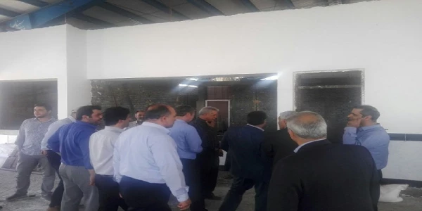 بازدید مدیرکل سازمان نوسازی مدارس استان خراسان رضوی به همراه سبحانی فر نماینده مجلس شورای اسلامی  از پروژه احداث دانشگاه فرهنگیان سبزوار 6