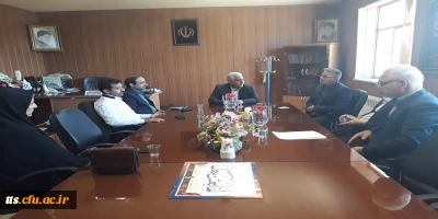 بازدید معاونت امور پردیسهای استان خراسان رضوی و هیات همراه از پروژه های عمرانی دانشگاه فرهنیگان سبزوار