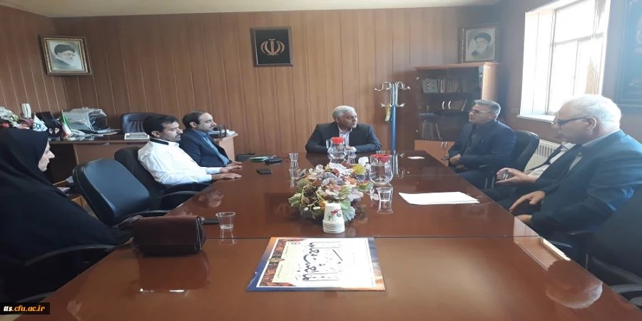 بازدید معاونت امور پردیسهای استان خراسان رضوی و هیات همراه از پروژه های عمرانی دانشگاه فرهنیگان سبزوار 2