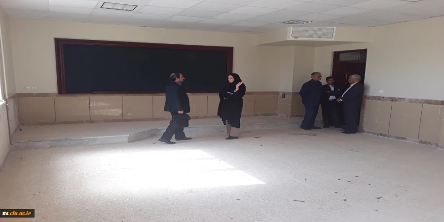 بازدید معاونت امور پردیسهای استان خراسان رضوی و هیات همراه از پروژه های عمرانی دانشگاه فرهنیگان سبزوار 4