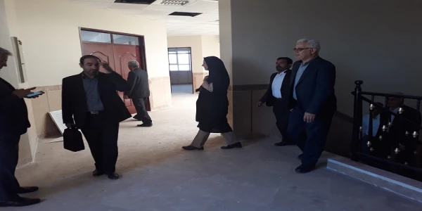 بازدید معاونت امور پردیسهای استان خراسان رضوی و هیات همراه از پروژه های عمرانی دانشگاه فرهنیگان سبزوار 6