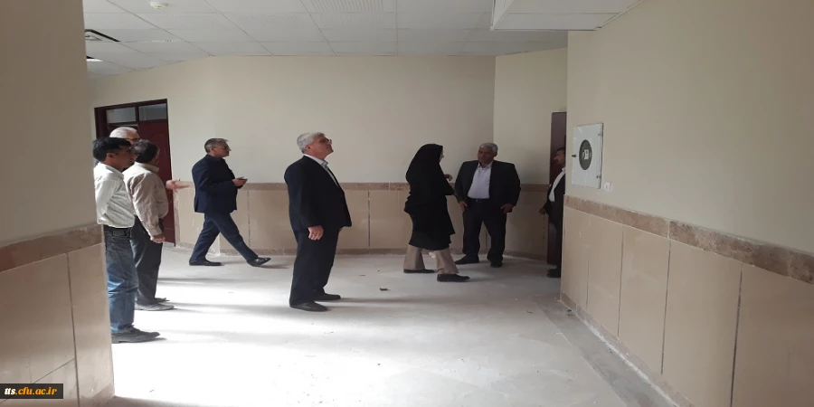 بازدید معاونت امور پردیسهای استان خراسان رضوی و هیات همراه از پروژه های عمرانی دانشگاه فرهنیگان سبزوار 7