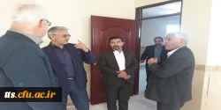 بازدید معاونت امور پردیسهای استان خراسان رضوی و هیات همراه از پروژه های عمرانی دانشگاه فرهنیگان سبزوار 8