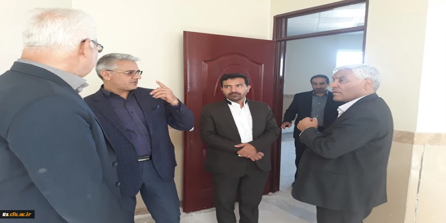 بازدید معاونت امور پردیسهای استان خراسان رضوی و هیات همراه از پروژه های عمرانی دانشگاه فرهنیگان سبزوار 8