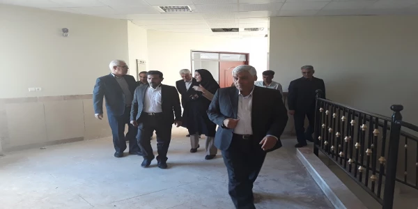 بازدید معاونت امور پردیسهای استان خراسان رضوی و هیات همراه از پروژه های عمرانی دانشگاه فرهنیگان سبزوار 9