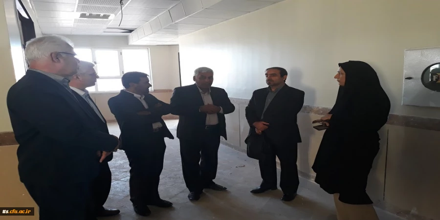 بازدید معاونت امور پردیسهای استان خراسان رضوی و هیات همراه از پروژه های عمرانی دانشگاه فرهنیگان سبزوار 10