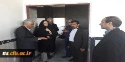 بازدید معاونت امور پردیسهای استان خراسان رضوی و هیات همراه از پروژه های عمرانی دانشگاه فرهنیگان سبزوار 11