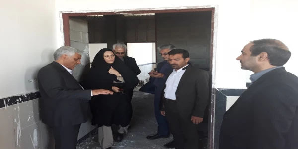 بازدید معاونت امور پردیسهای استان خراسان رضوی و هیات همراه از پروژه های عمرانی دانشگاه فرهنیگان سبزوار 11