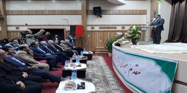 حضور دکتر حسینی سرپرست وزارت آموزش و پرورش در جمع فرهنگیان  ، مسئولین و پرسنل  دانشگاه فرهنگیان سبزوار  6