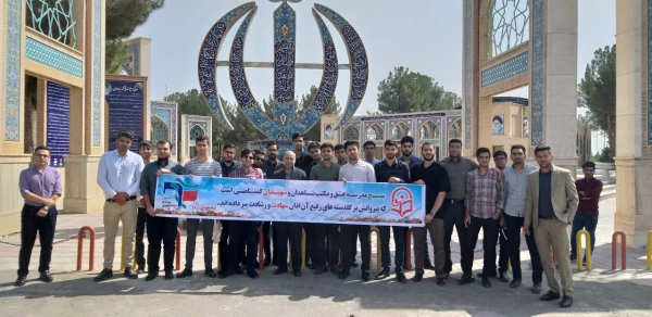 تجدید میثاق دانشجویان دانشگاه فرهنگیان سبزوار با شهدا  2