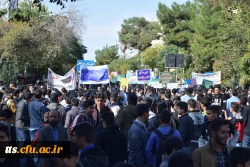 حضور گسترده و پرشور دانشجویان دانشگاه فرهنگیان سبزوار در راهپیمایی یوم الله ۱۳ آبان
 4