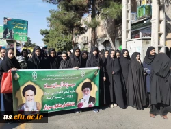 حضور گسترده و پرشور دانشجویان دانشگاه فرهنگیان سبزوار در راهپیمایی یوم الله ۱۳ آبان
 10