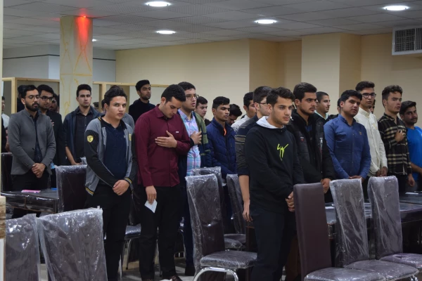 جلسه ی پرسش و پاسخ مسئولین و کارشناسان مرکز علامه طباطبایی سبزوار با دانشجو معلمان در تاریخ 1398/08/12 برگزار گردید. 7